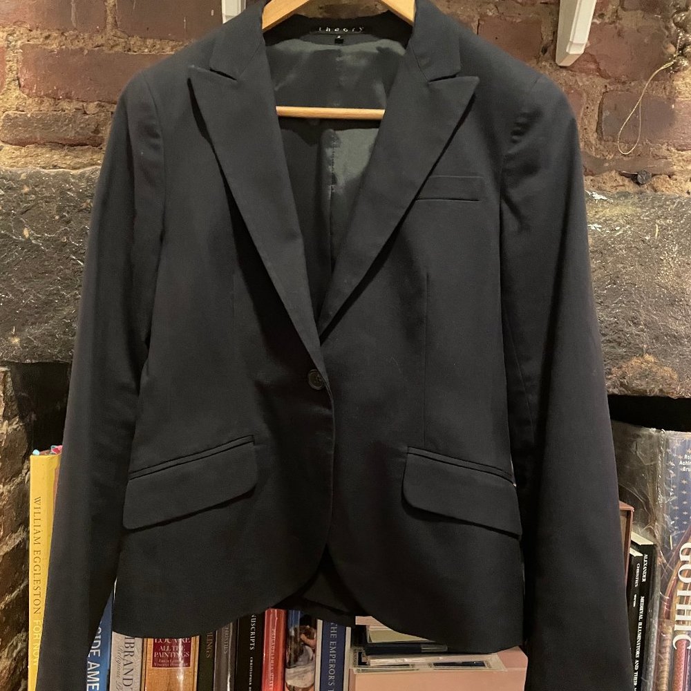 Navy Theory Blazer